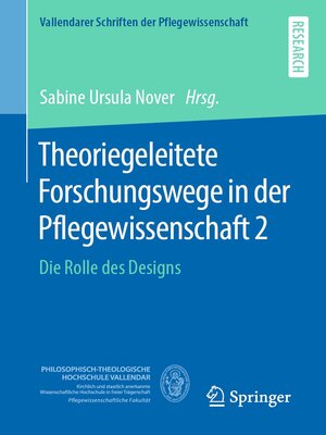 cover image of Theoriegeleitete Forschungswege in der Pflegewissenschaft 2